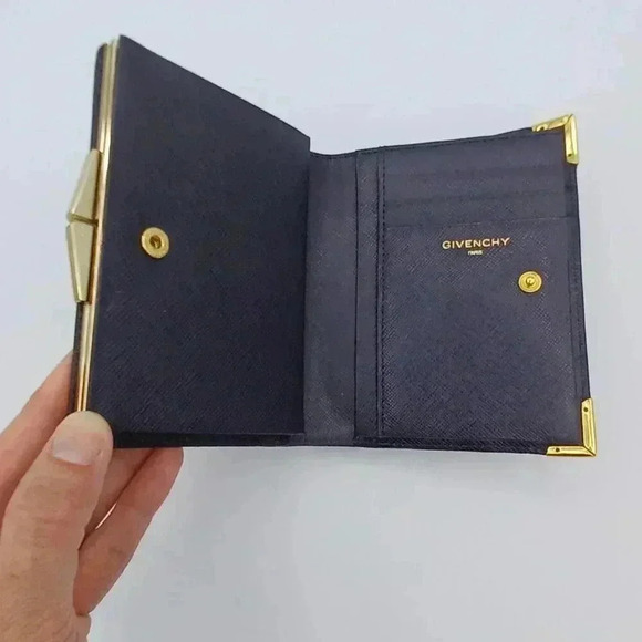 Givenchy  Kisslock/bi-fold Short Wallet - Picture 10 of 12